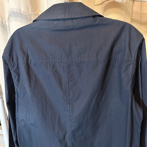 Michael Kors Shirt Jacket Mens Medium Stretch Long Sleeve Black Retail $148 - Picture 5 of 7